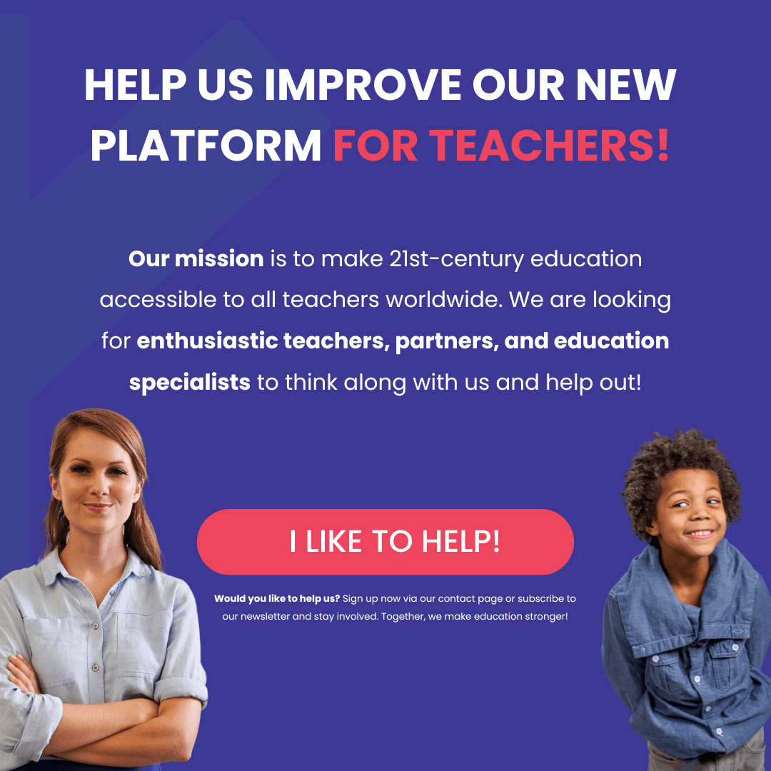 help us improve our new platform for teachers!