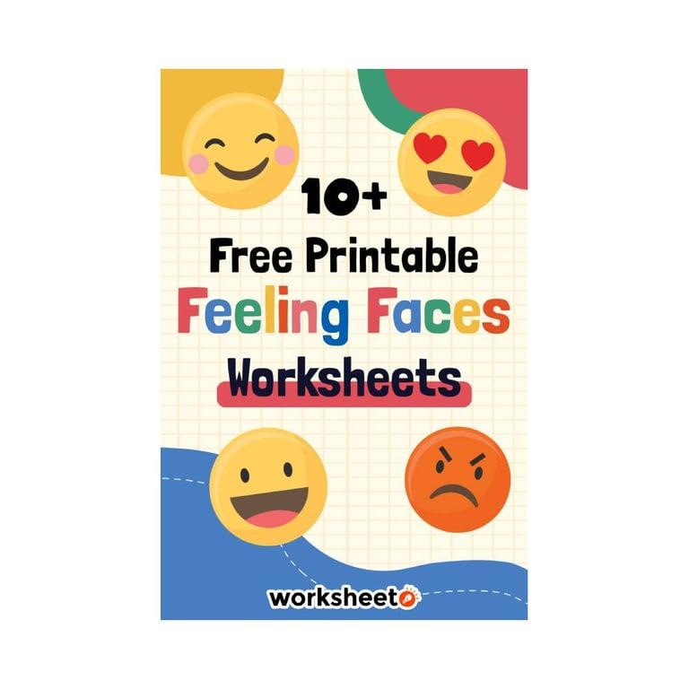 Elementary school Worksheet | Free Printable Feeling Faces Worksheet
