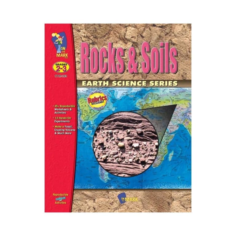 Elementary school Workbook | Rocks & Soils Grades 2-3