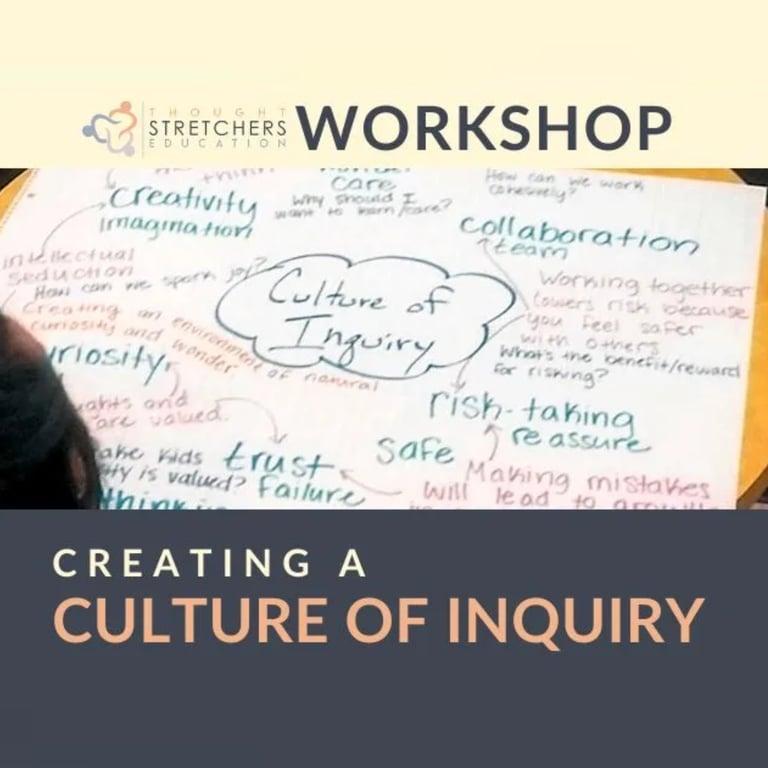 Elementary school Workshop | Creating a Culture of Inquiry