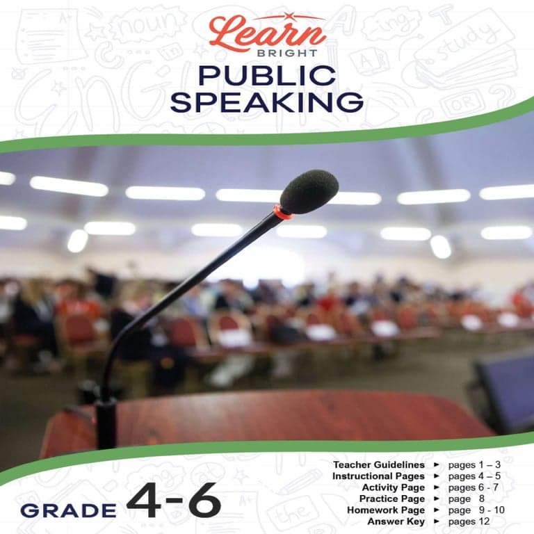 Elementary school Lesson Package | Public Speaking