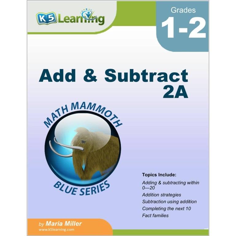 Elementary school Workbook | Add & Subtract 2A