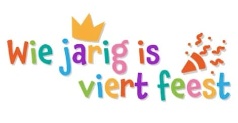 Wie Jarig is Viert Feest