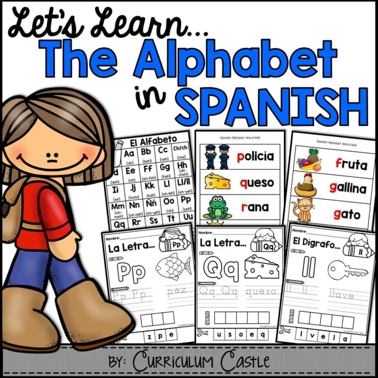 Elementary school Lesson Package | Spanish Alphabet: El Alfabeto