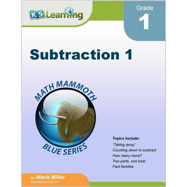 Elementary school Workbook | Subtraction 1