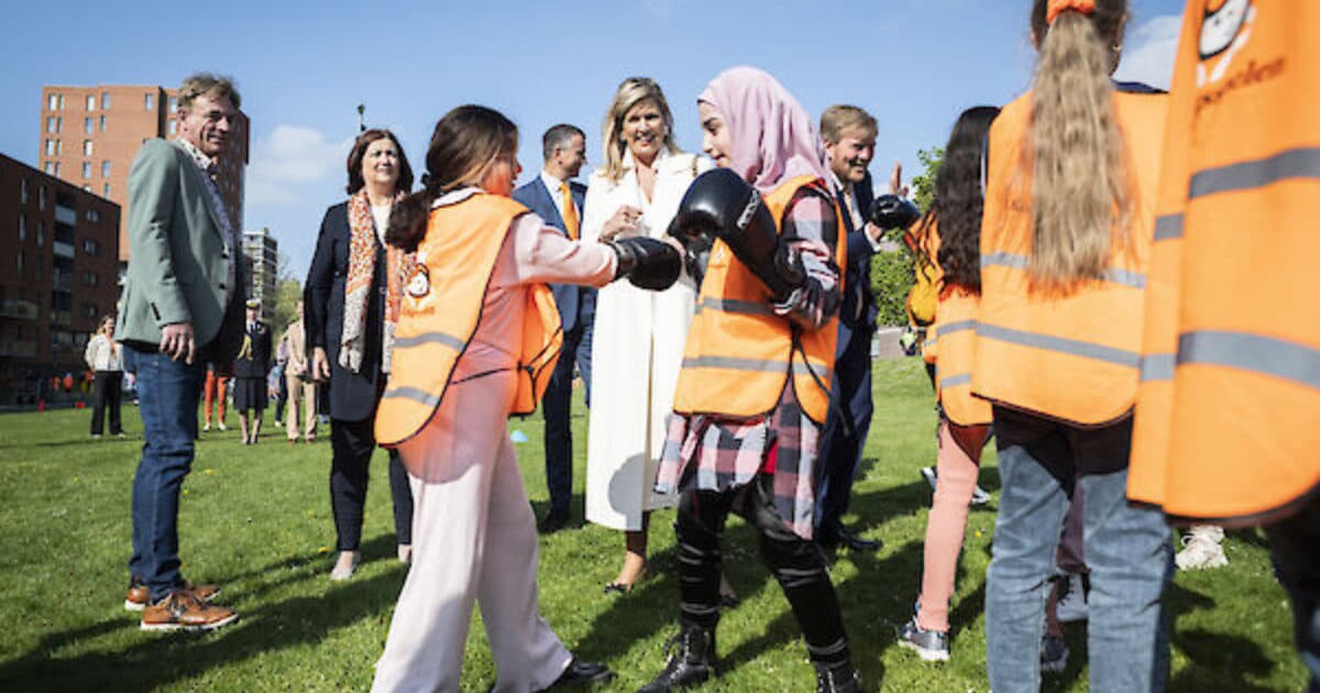 King and Queen open tenth edition of the King's Games in Delft