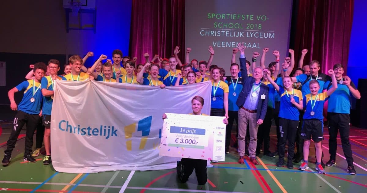 KVLO and NOC*NSF are looking for the most sporting secondary and special secondary school in the Netherlands