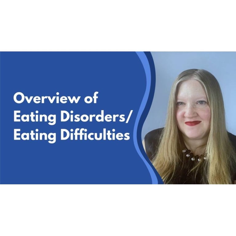 Elementary school Webinar | Overview of Eating Disorders or Eating Difficulties