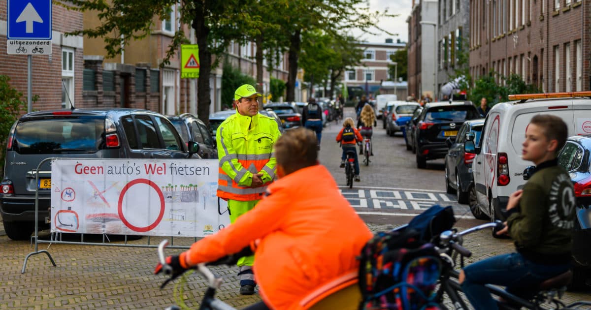 Car-free school street in The Hague a first for the Netherlands