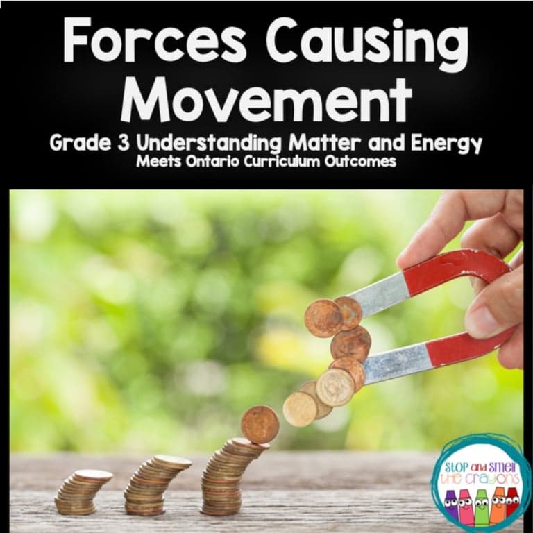 Elementary school Lesson Package | Forces Causing Movement - Grade 3 Science