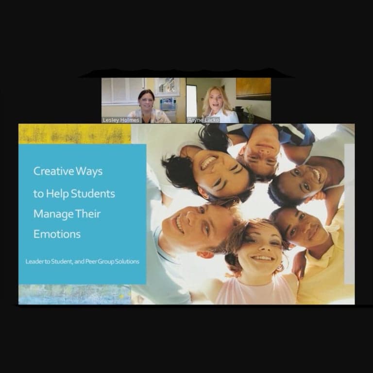 Elementary school Webinar | Creative Ways to Help Students Manage Their Emotions