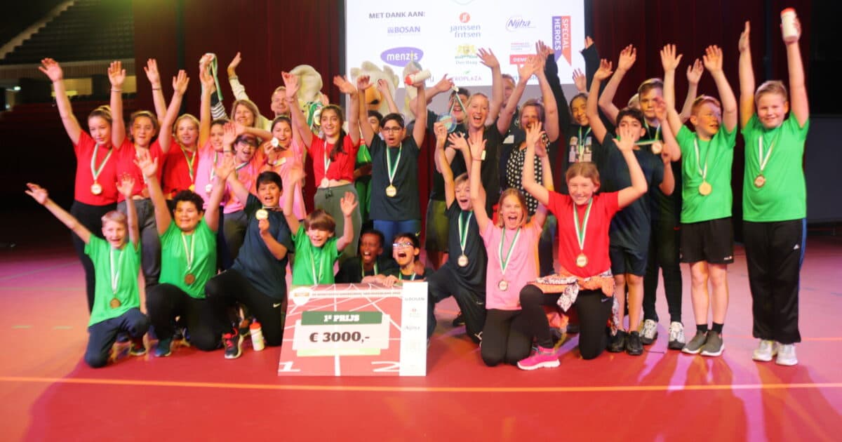 Nominees for the ‘Most Active Primary School in the Netherlands’ and ‘Most Active Special Education School in the Netherlands’ elections announced