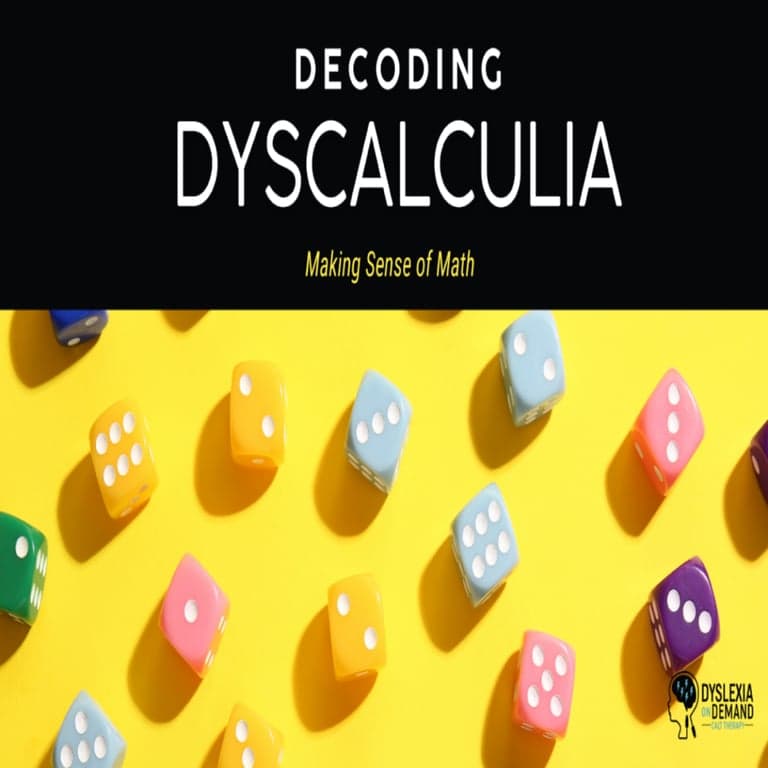 Elementary school Webinar | Decoding Dyscalculia