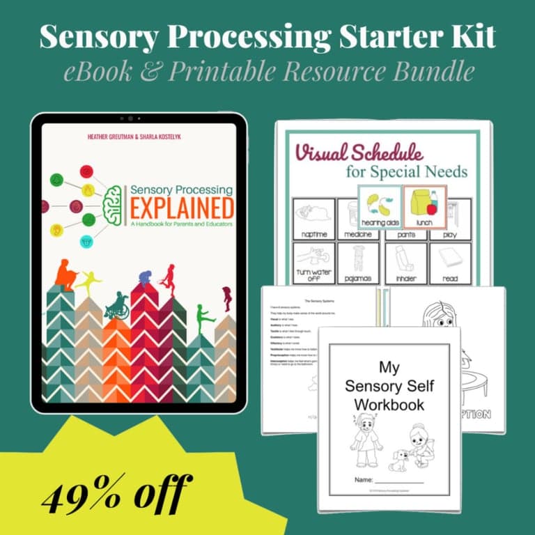 Elementary school Material | Sensory Processing Starter Kit (Digital Download)