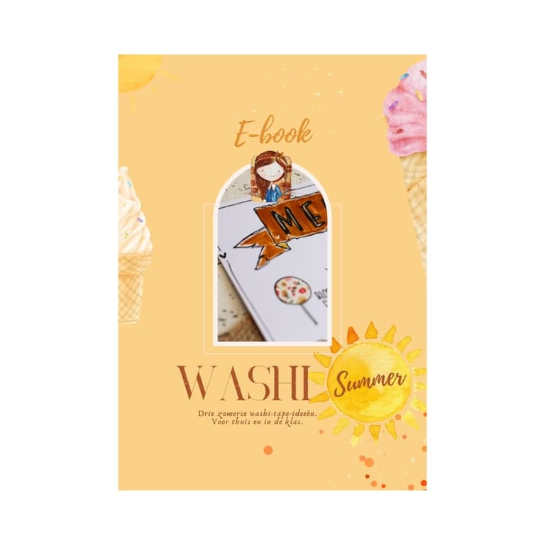 Elementary school Lesson Package | E-Book Washi Summer