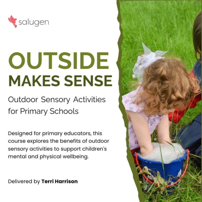 Elementary school Course | Outside Makes Sense - Outdoor Sensory Activities for Primary Schools