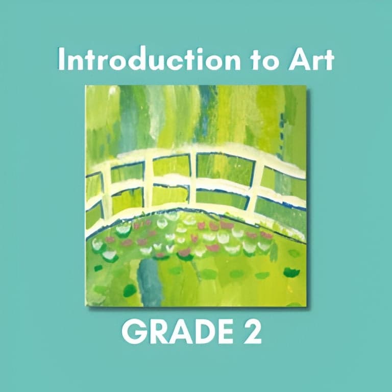 Elementary school Lesson Package | Introduction to Art - Grade 2