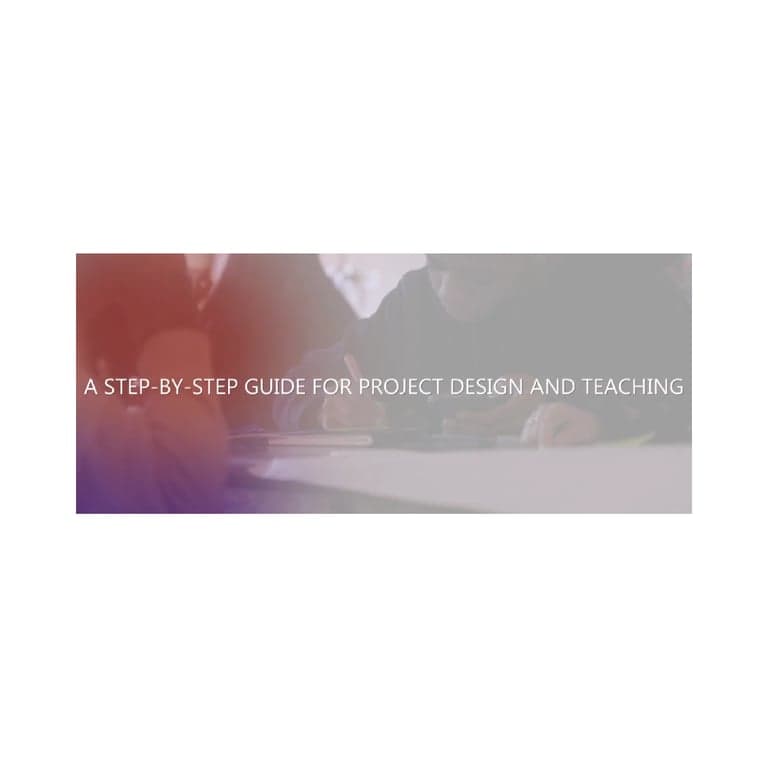 Elementary school Course | How to Design and Teach Projects
