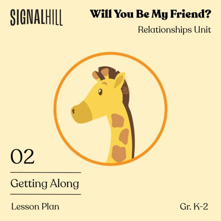 Elementary school Lesson Idea | Getting Along With Others