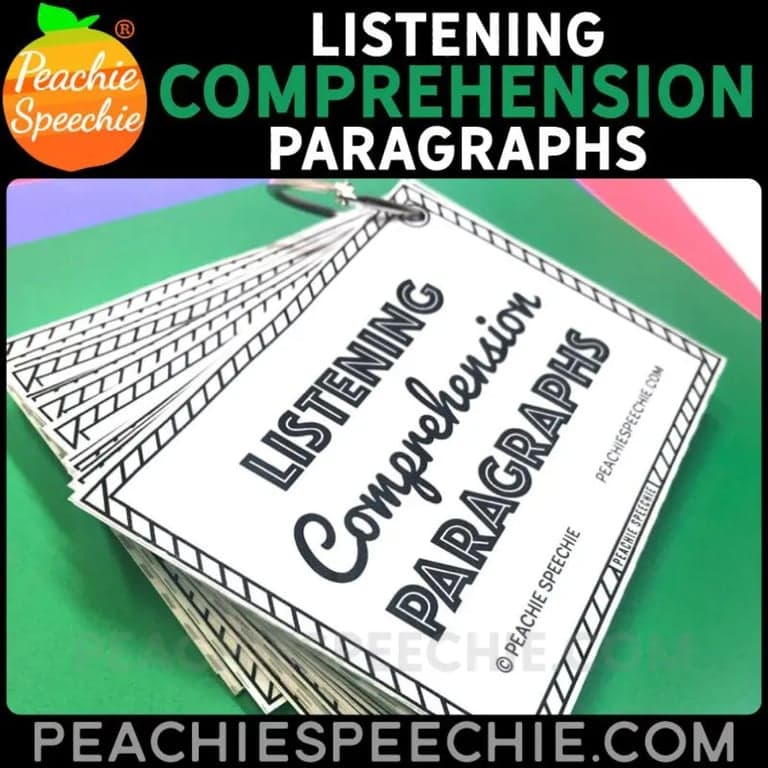 Elementary school Material | Listening Comprehension Paragraphs: Answering WH-Questions