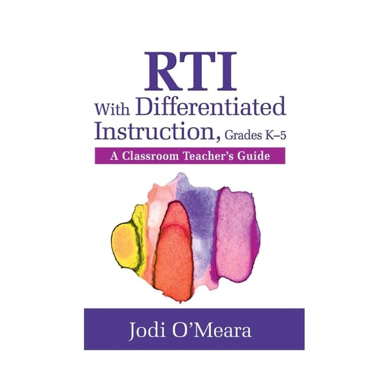 Elementary school E-book | RTI With Differentiated Instruction, Grades K-5 by Jodi O'Meara
