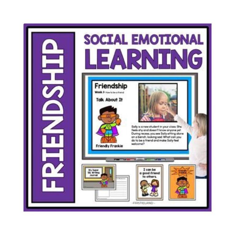 Elementary school Lesson Package | First Grade SEL Activities - Friendship