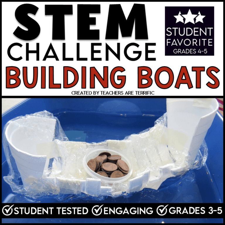 Elementary school Lesson Package | STEM Challenge Build a Foil Boat