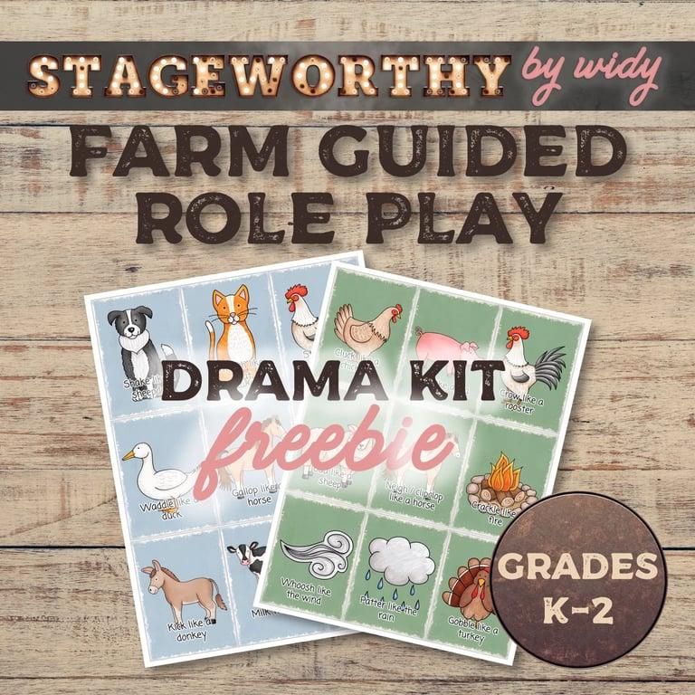 Elementary school Lesson Idea | Drama Lesson Plans for Kindergarten: Farm Dramatic Play