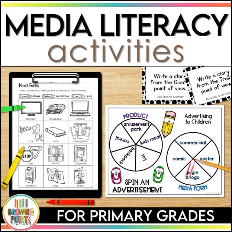 Elementary school Lesson Package | Media Literacy Activities and Lessons
