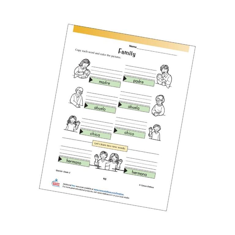 Elementary school Worksheet | Family Members