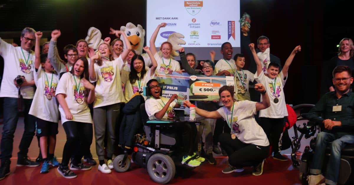 SO de Piramide from The Hague is the first Most Sporty S(B)O School