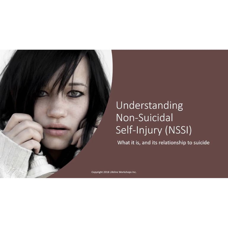 Elementary school Course | Understanding Non-Suicidal Self-Injury