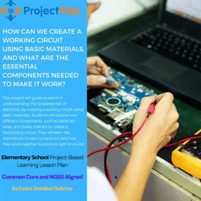 Elementary school Lesson Idea | How Can We Create a Working Circuit Using Basic Materials?
