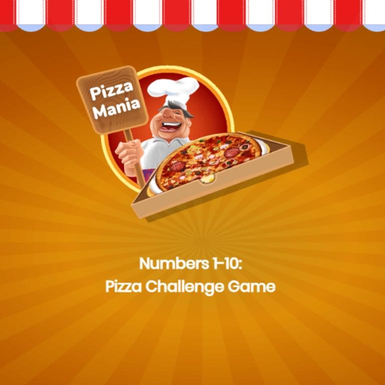 Elementary school Game | Numbers 1-10 Pizza Game: Numbers Quiz for Kids