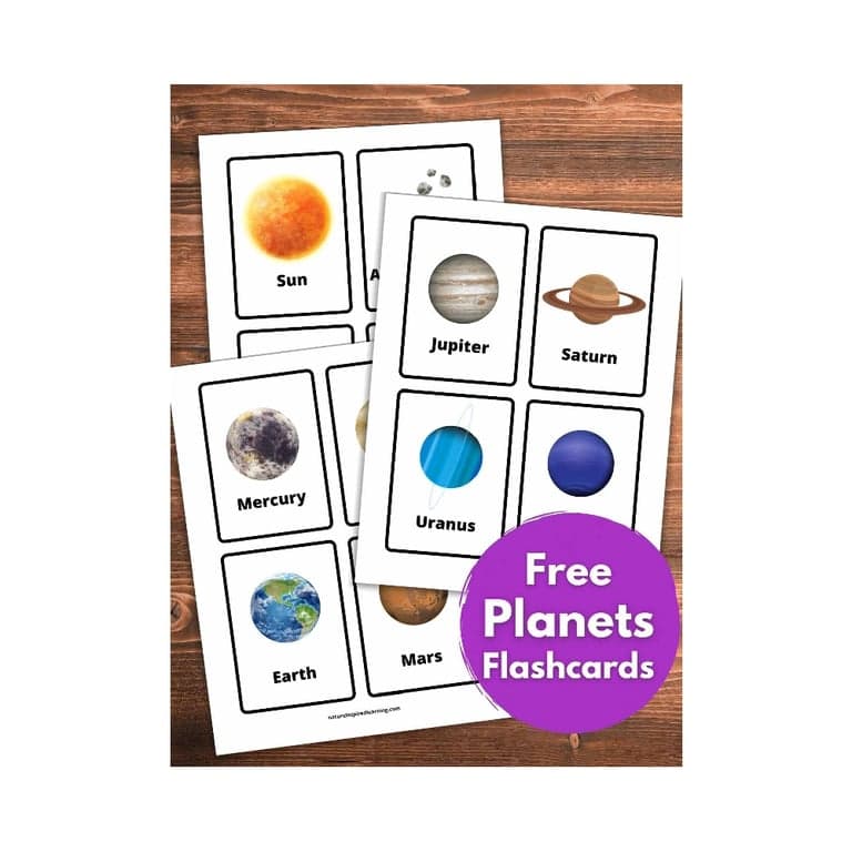 Elementary school Flashcards | Solar System Flashcards