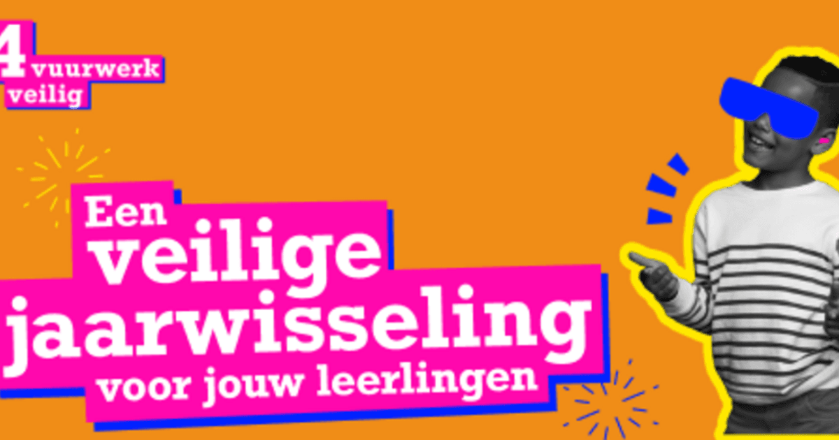 School campaign 4vuurwerkveilig launched