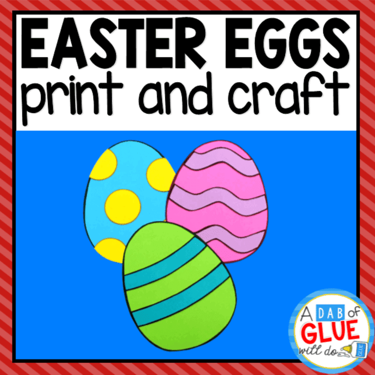 Elementary school Material | Easter Paper Craft Activity and Creative Writing