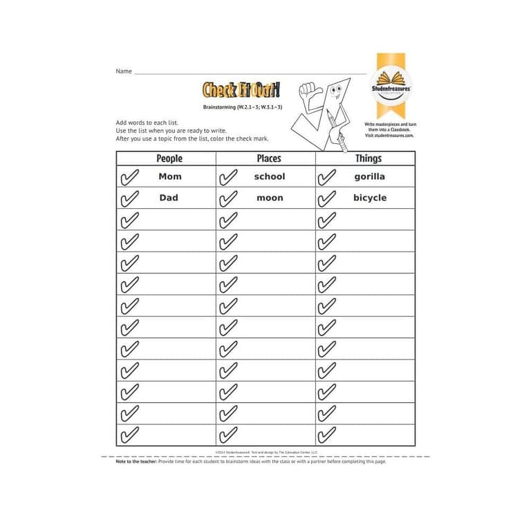 Elementary school Worksheet | 2nd-Grade Writing Printables