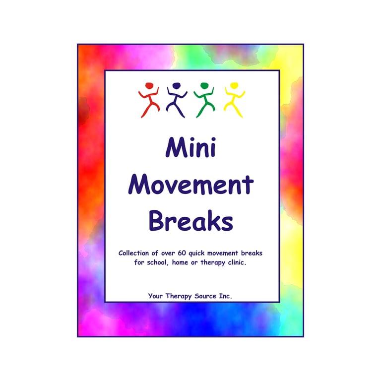 Elementary school Energizer | Mini Movement Breaks by Your Therapy Source