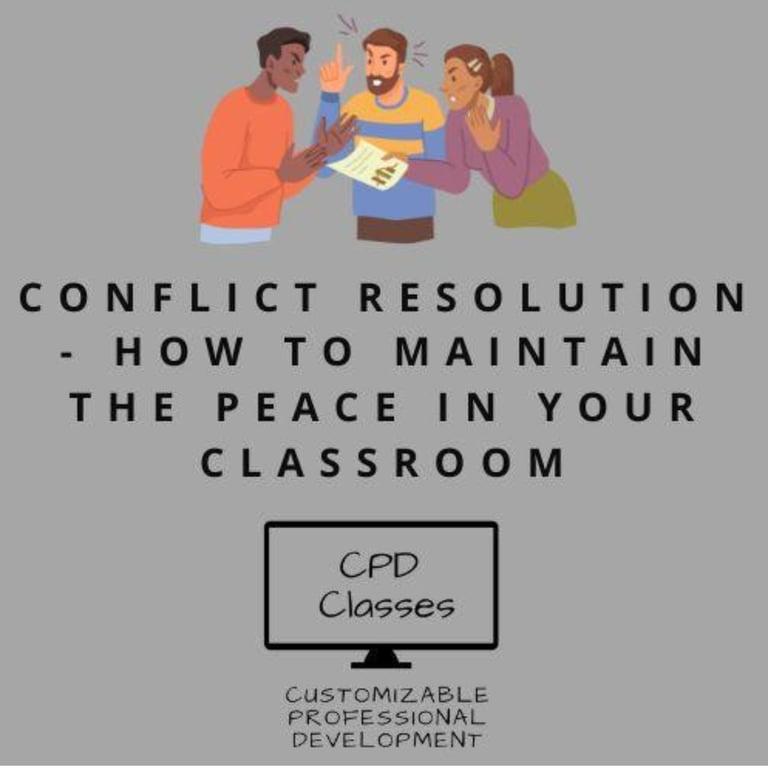 Elementary school Course | Conflict Resolution - How to Maintain the Peace in Your Classroom