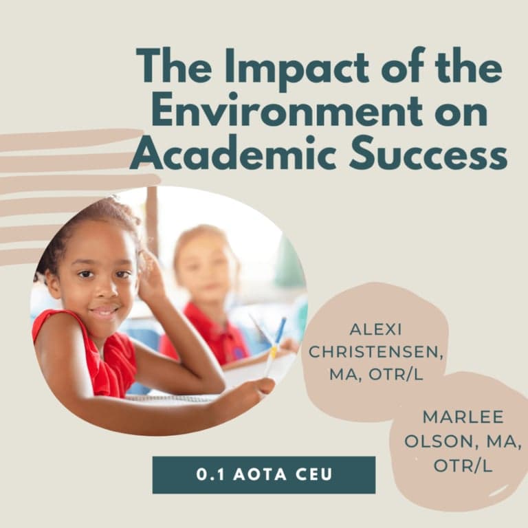 Elementary school Webinar | The Impact of the Environment on Academic Success