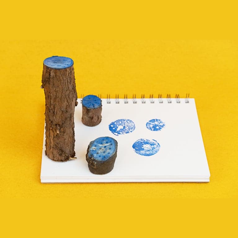 Elementary school Lesson Idea | Wooden Stamp