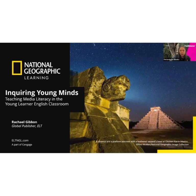 Elementary school Webinar | Inquiring Young Minds: Teaching Media Literacy in the Young Learner English Classroom