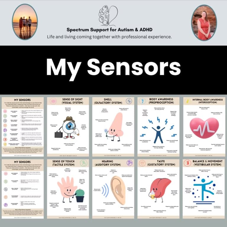 Elementary school Lesson Package | My Sensors Poster Pack - Understand Your Body