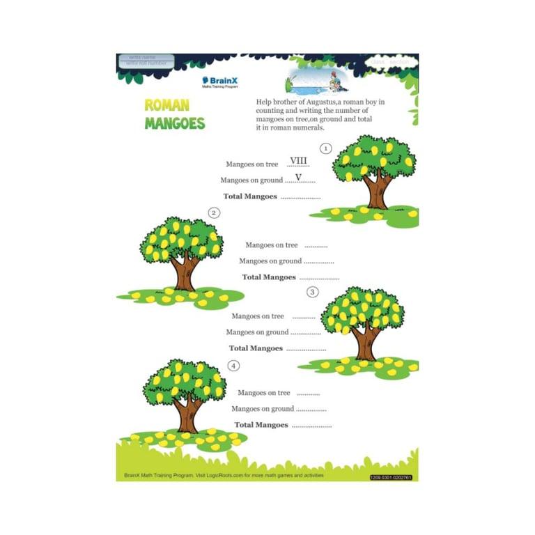 Elementary school Worksheet | Roman Mangoes