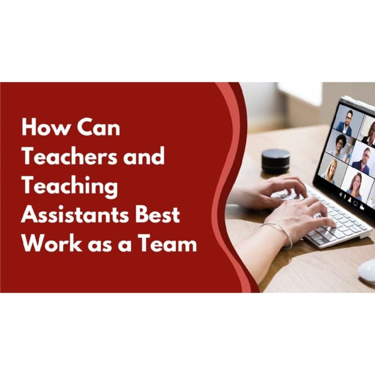 Elementary school Webinar | How Can Teachers and Teaching Assistants Best Work as a Team