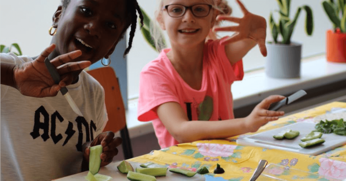 Make school lunches healthy and educational