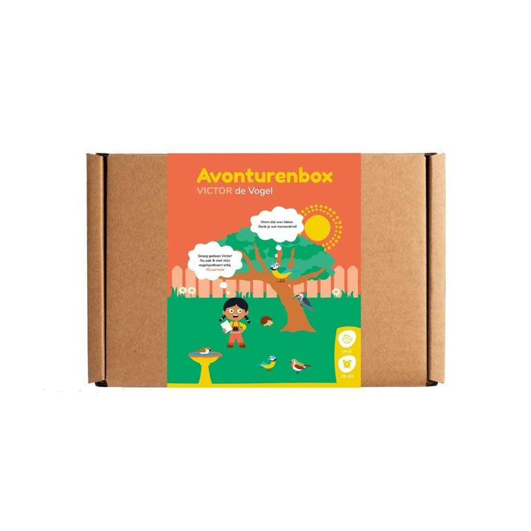 Elementary school Materials | Adventure box: Book, Bird cupcakes & Bird spotting map