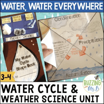 Elementary school Lesson Package | Water Cycle Activities