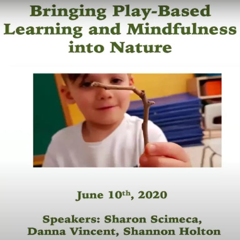 Elementary school Webinar | Play Based Learning and Mindfulness in Nature